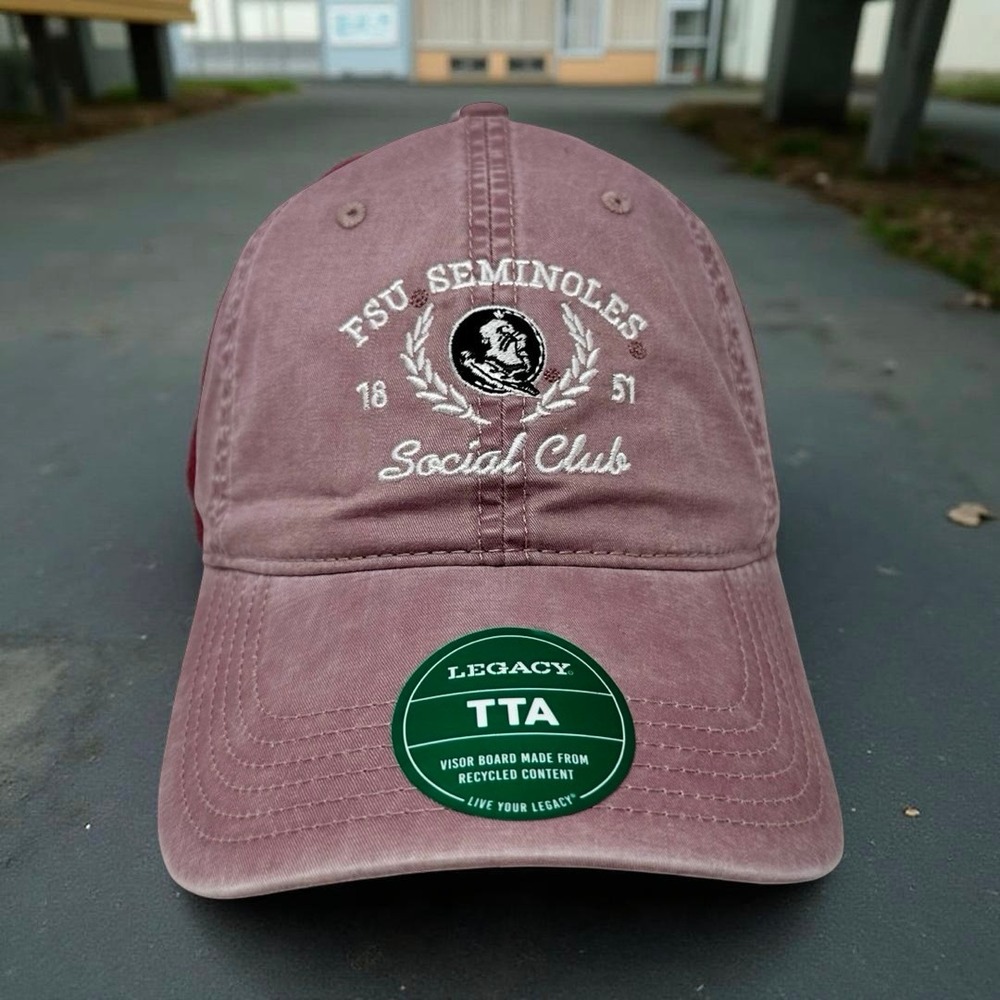 Florida State University FSU Seminoles "Social Club" League Legacy Hat Cap
